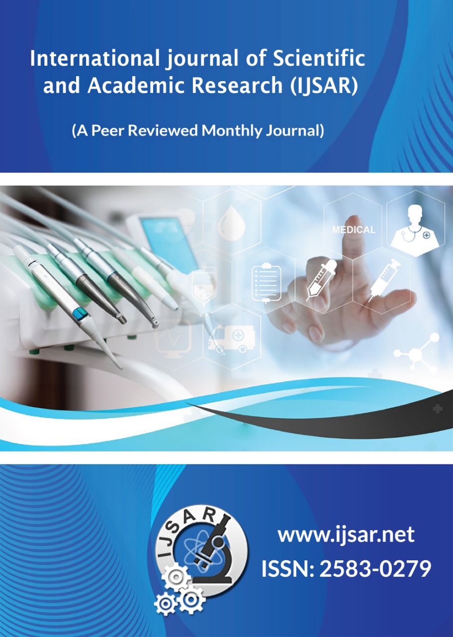 					View Vol. 4 No. 7: IJSAR July-2024
				